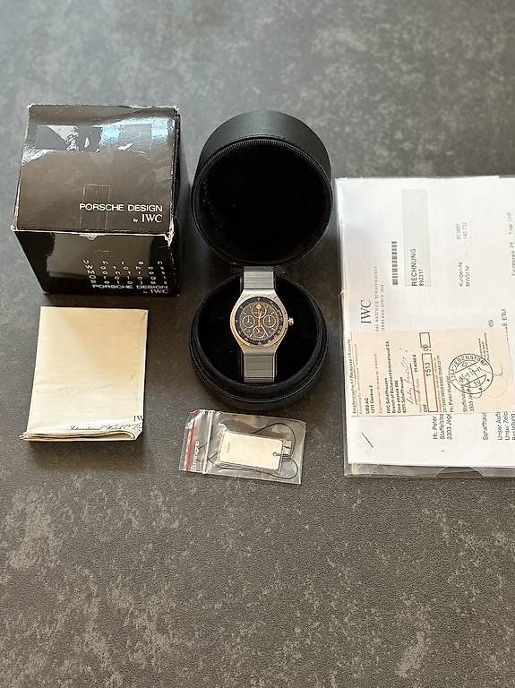 IWC Orologi: IWC Porsche Design | IW3742 | Moonphase Chronograph – Usato da worb venduto da mansorymansory 1