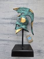 Antiker griechischer Helm, Dekoration mit Charakter Handmade