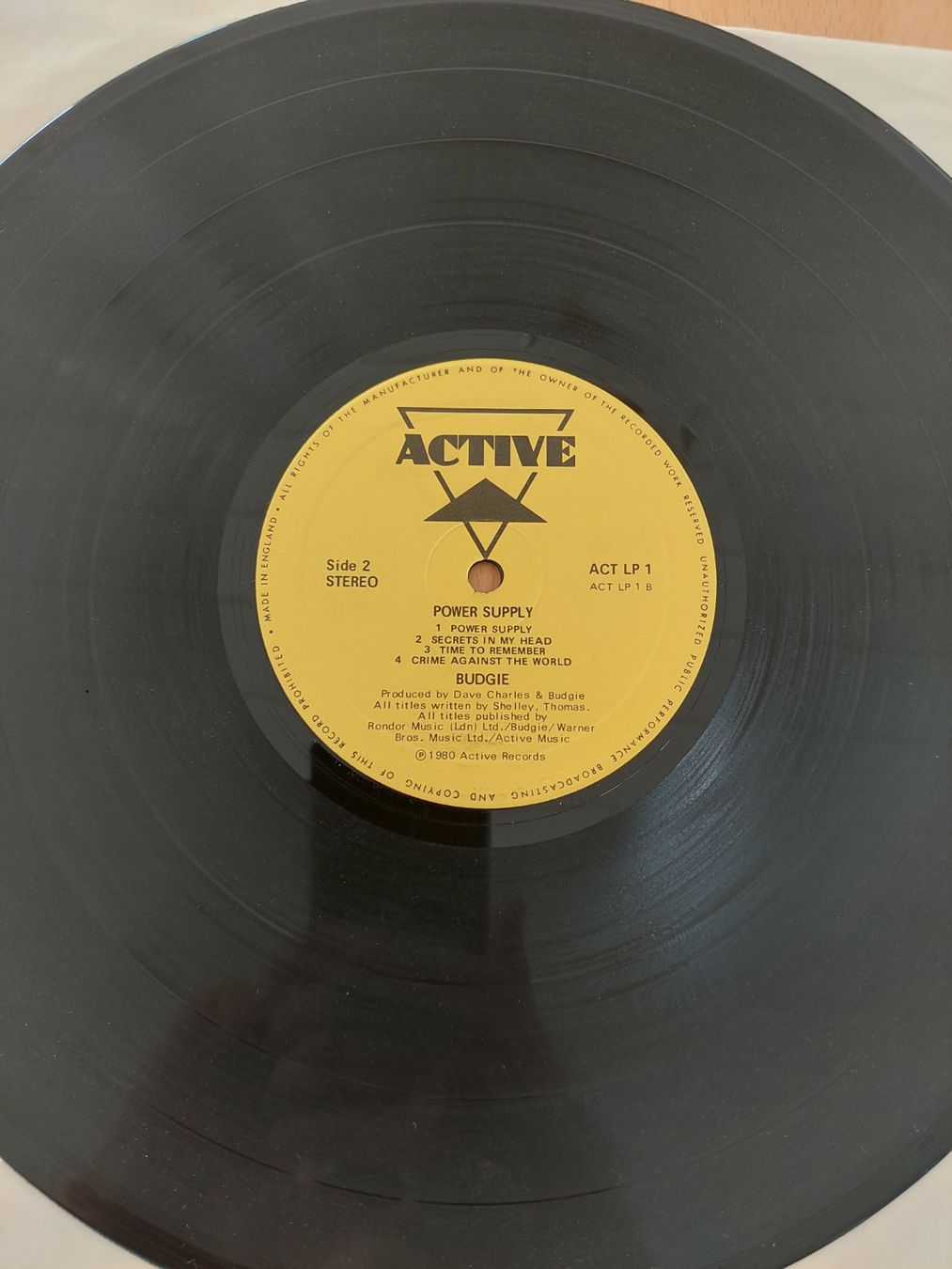 Dischi in vinile: Budgie - Power Supply, Vinyl – Usato da St.Gallen venduto da Tamal0204 4