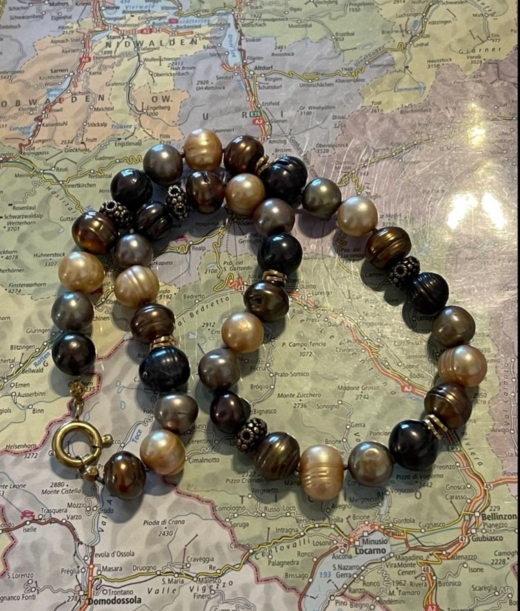 Ketten: Collier vintage perles véritables /fermoir 925 – Neu (gemäss Beschreibung) aus Kloten von Vermicelles 3