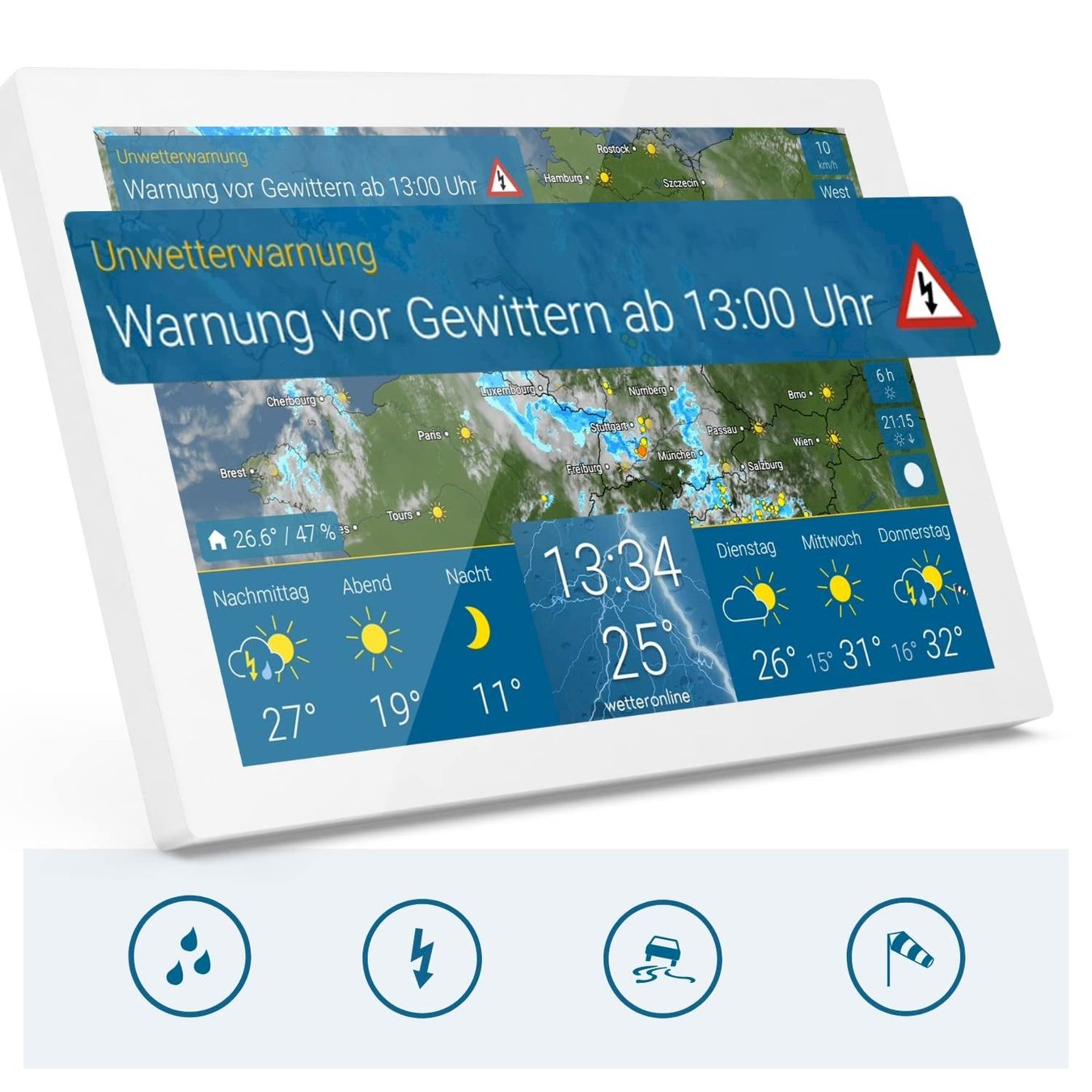 Autres articles pour la maison: Wetteronline Home 3 – Neuf avec emballage d'origine à Bottighofen par zaap 2