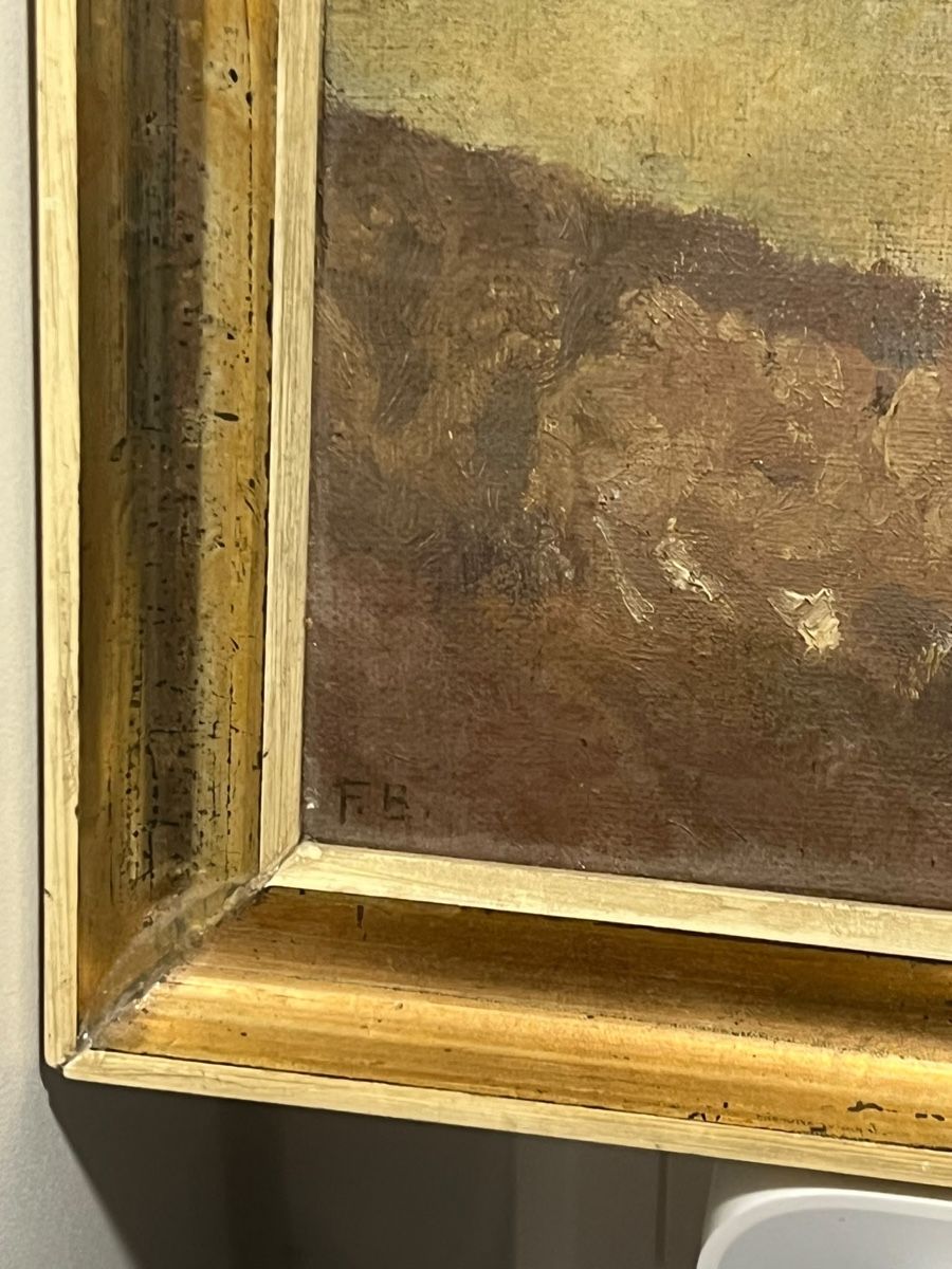 Tableaux: François bocion 1828-1890  – D'occasion à Penthalaz par Antique93 2