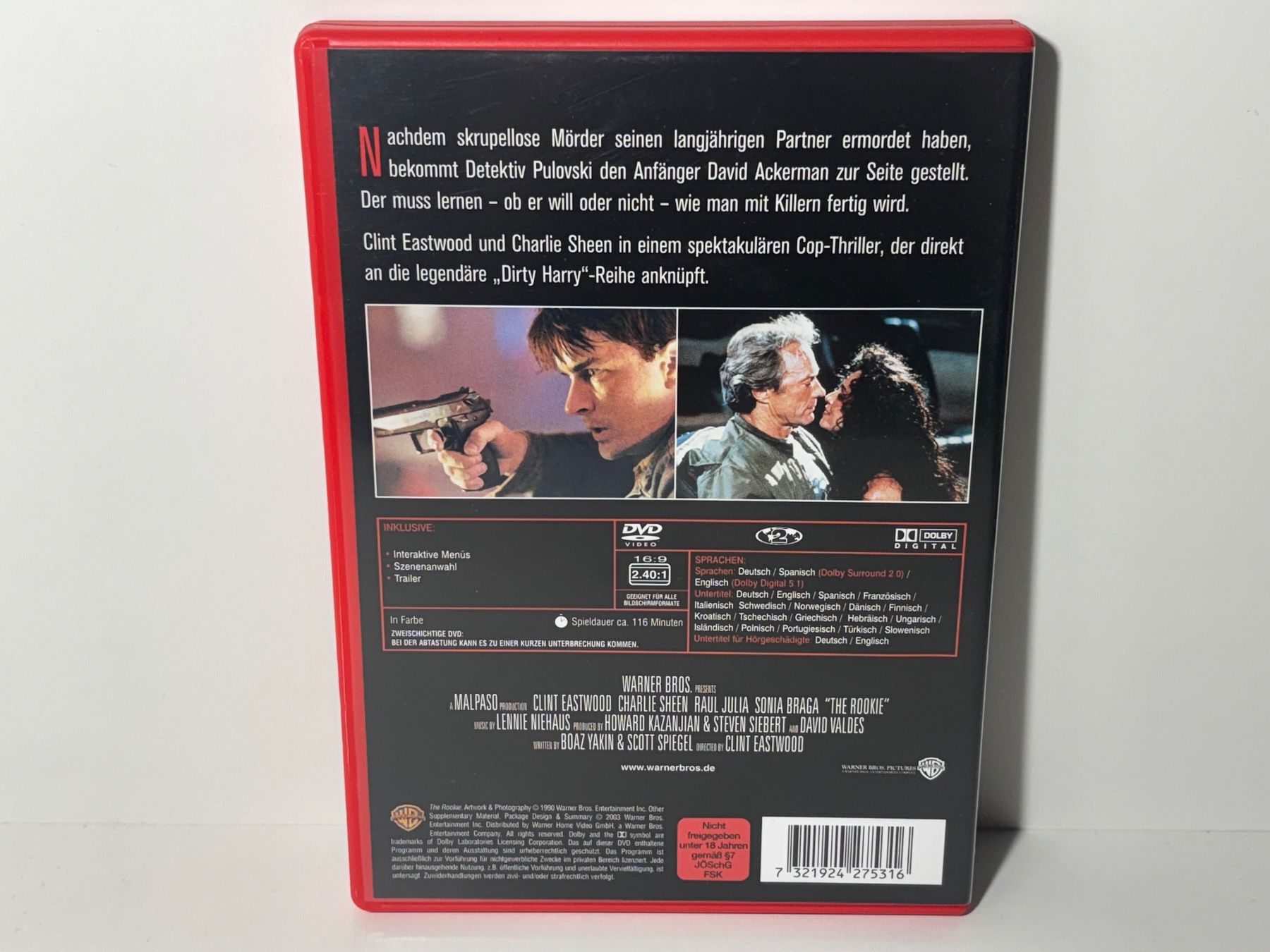 Tutti i DVDs: Rookie - Der Anfänger DVD – Usato da Wilderswil venduto da Sstriker 1