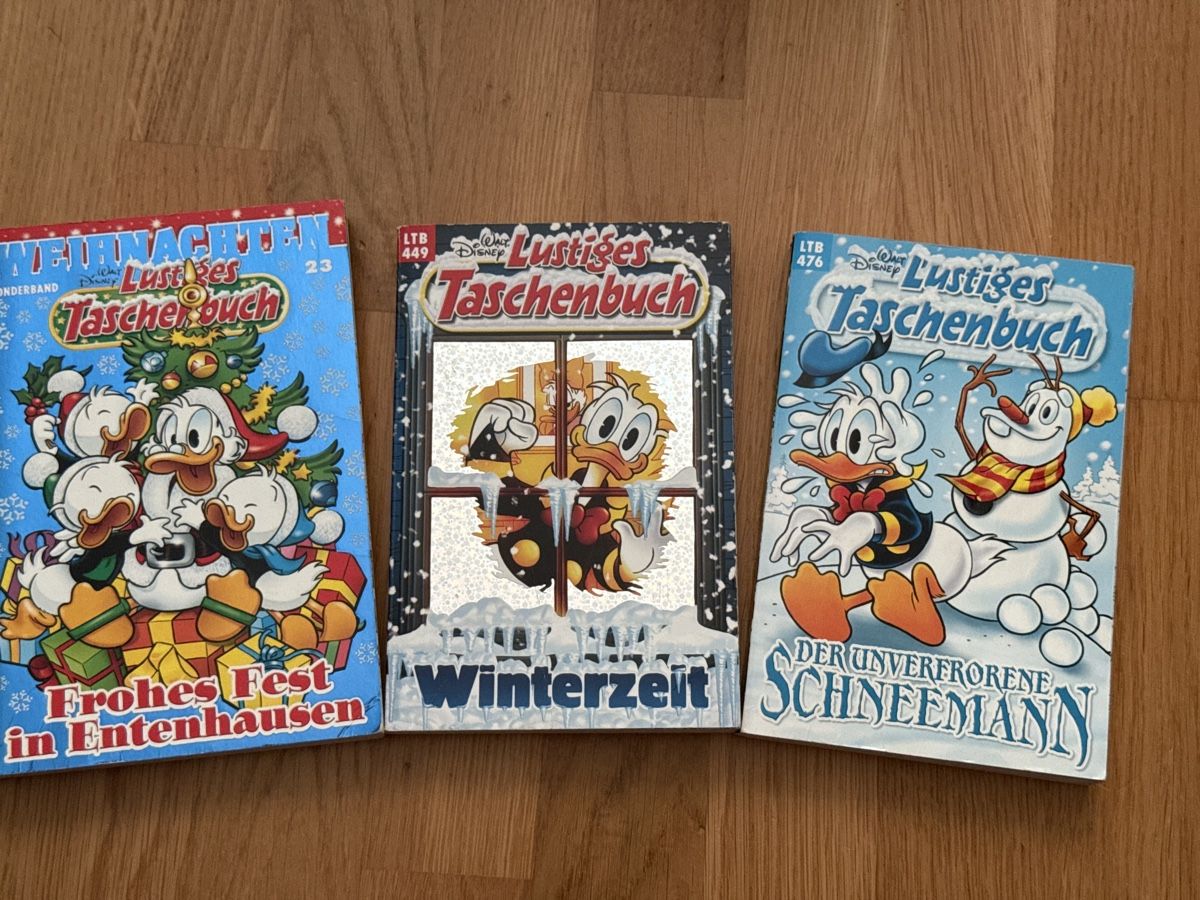 Fumetti: 3x Lustiges Taschenbuch LTB Winter Set – Usato da Rüti ZH venduto da Kiwi02
