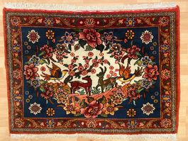 2x identische Perserteppiche Keshan 105x85