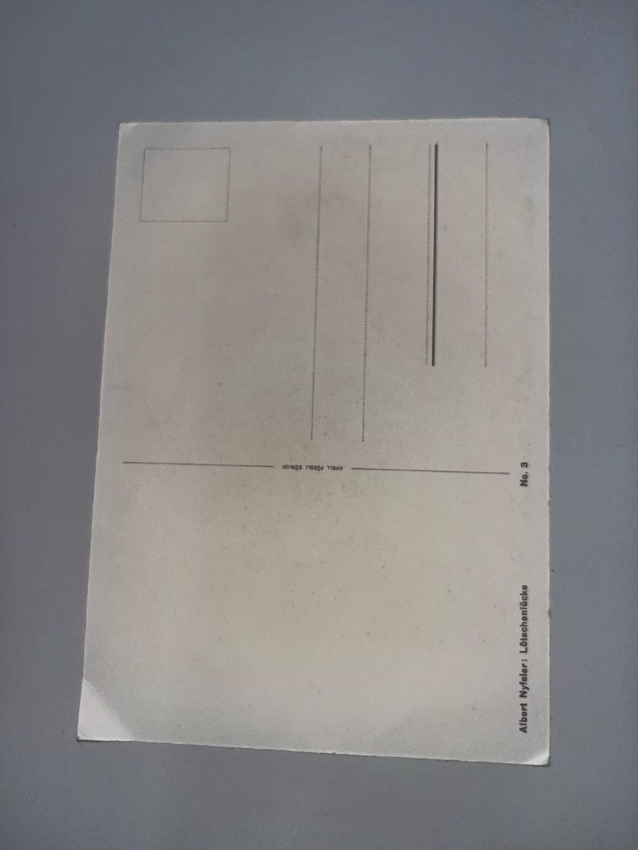 Cartoline postali: Ansichtskarte Albert Nyfeler Lötschenlücke Nr. 3 – Usato da Muttenz venduto da Totkel 1
