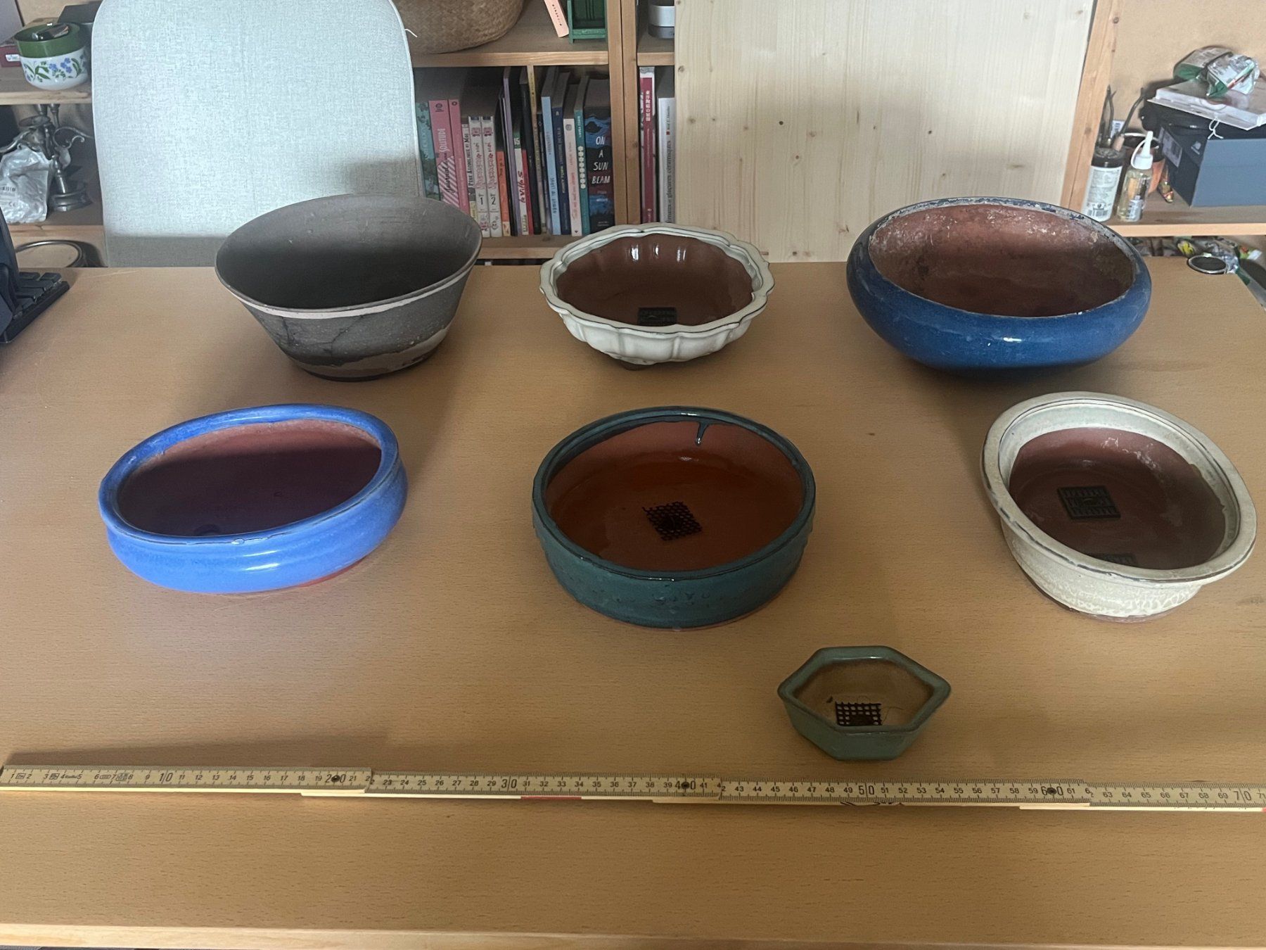 Pots de fleurs: Set of 7 Ceramic Bonsai Pots – D'occasion à Lausanne par Mthng 1
