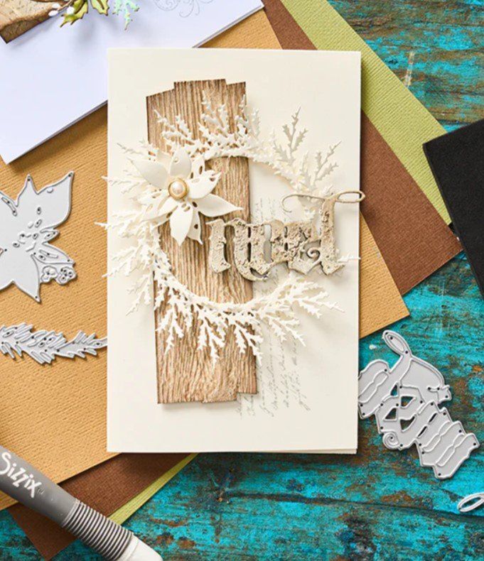Tim Holtz Pochoirs: Tim Holtz Sizzix Thinlits  ** Vault Holiday Classic ** – Neuf avec emballage d'origine à Rubigen par rofi100 5