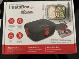 KOENIG HeatsBox Go Smarte beheizbare Lunchbox mit Akku Neu