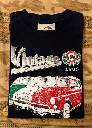 T’shirt Unisex FIAT 500 VINTAGE gr.S