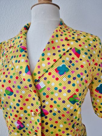 BRILLANTE JÄCKLI JACKE M L 38 40 VINTAGE,  TOP ZU JEANS SHIR