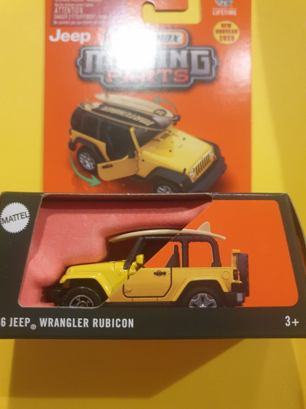 Matchbox Modellautos: Matchbox 2016 JEEP WRANGLER RUBICON – Neu und originalverpackt aus Oftringen von Rotor 1