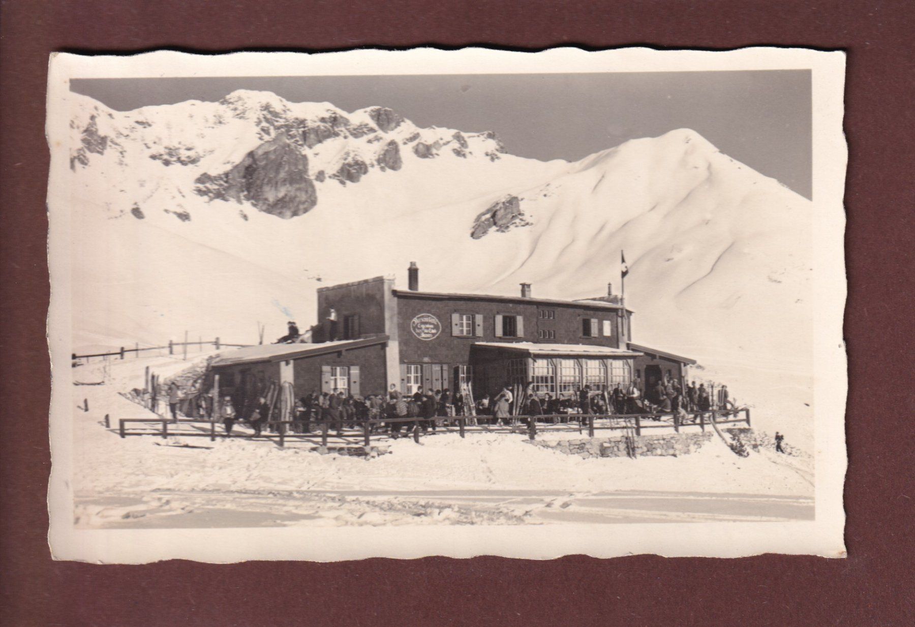 Cartoline postali: DAVOS - Parsenn-Skihütte - 1931 – Usato da Pully venduto da nicecards