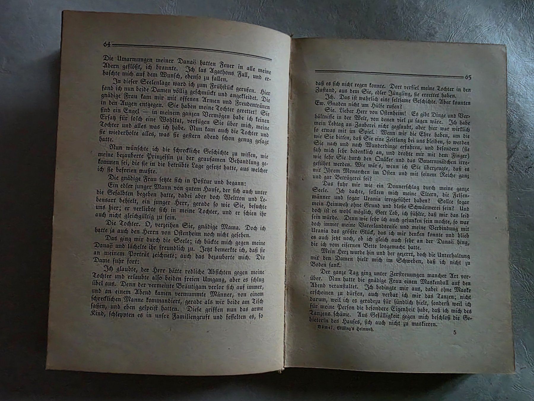 Libri: Heimweh von Stilling 1922 - Alexander Dömel – Usato da Walterswil BE venduto da Lonitti 3