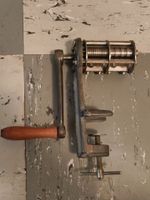 Vintage Tabakschneider zum Streifen schneiden von Papier