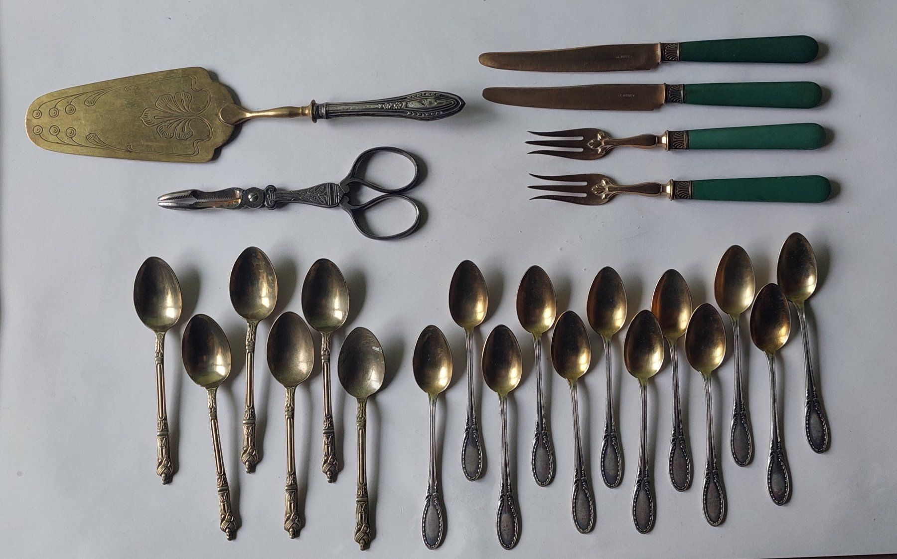 Set di posate: Vintage Besteck Set, EPNS, 20 teilig – Usato da Lyss venduto da Nase