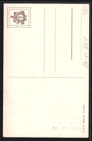 Cartoline postali: Arthur Thiele: Katzenmädchen in Tracht  – Usato da Berlin venduto da bartko-reher 1