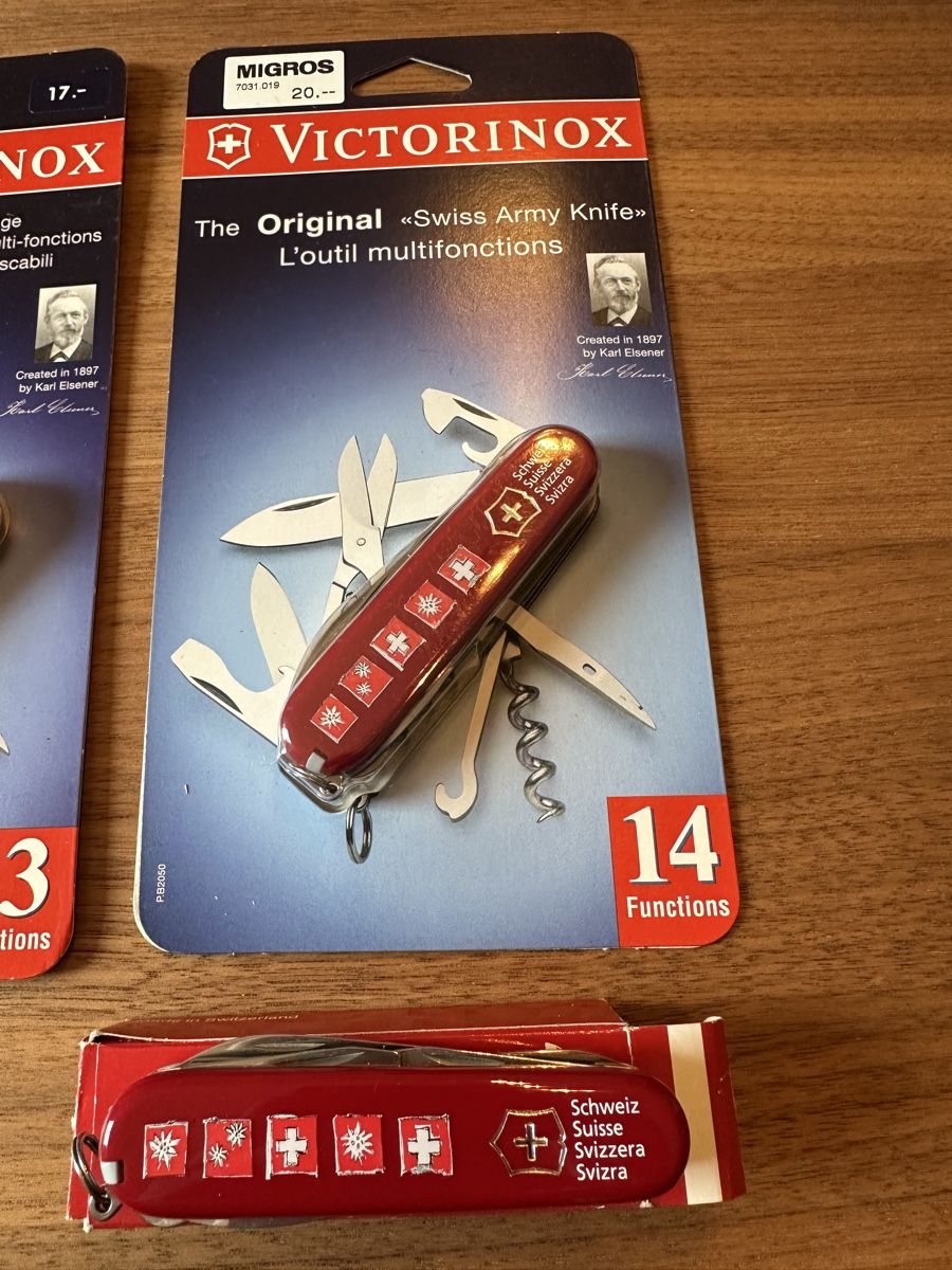 Victorinox Taschenmesser: 9 Victorinox Messer aus Nachlass – Gebraucht aus Mauren von meiedan 4