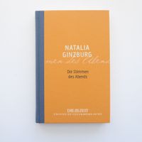Die Stimmen des Abends - Natalia Ginzburg