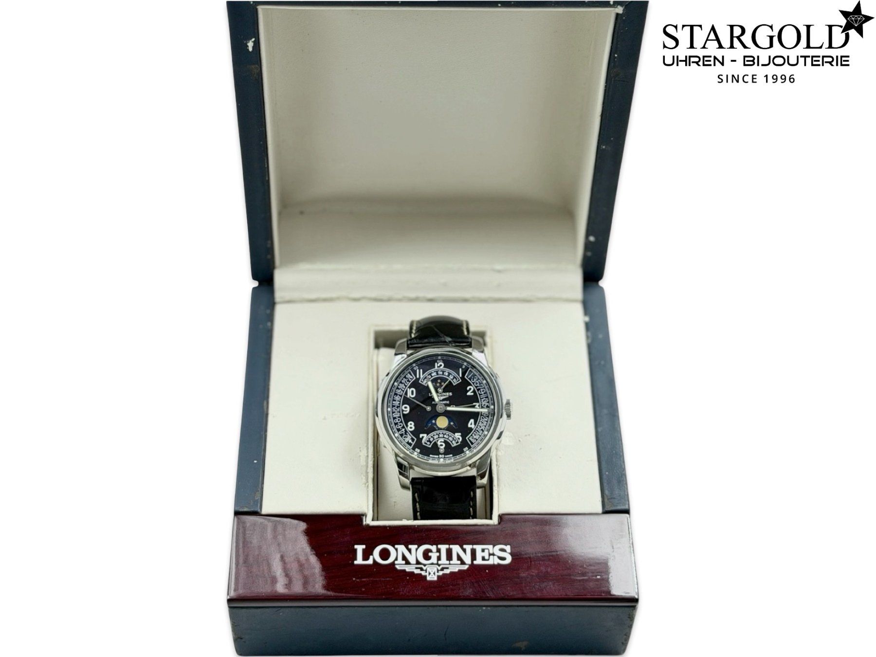 Longines Orologi: Longines Saint-Imier Retrograde Moonphase - L2.764.4.53.6 – Usato da Zürich venduto da Stargold-Uhren 8