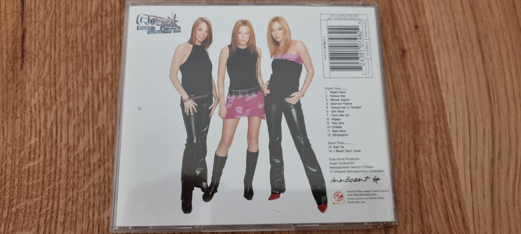 CD: CD: Atomic Kitten - right now – Usato da Lachen SZ venduto da allesweg78 1