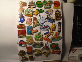 35 ver. Lebensmittel Pins (O6)