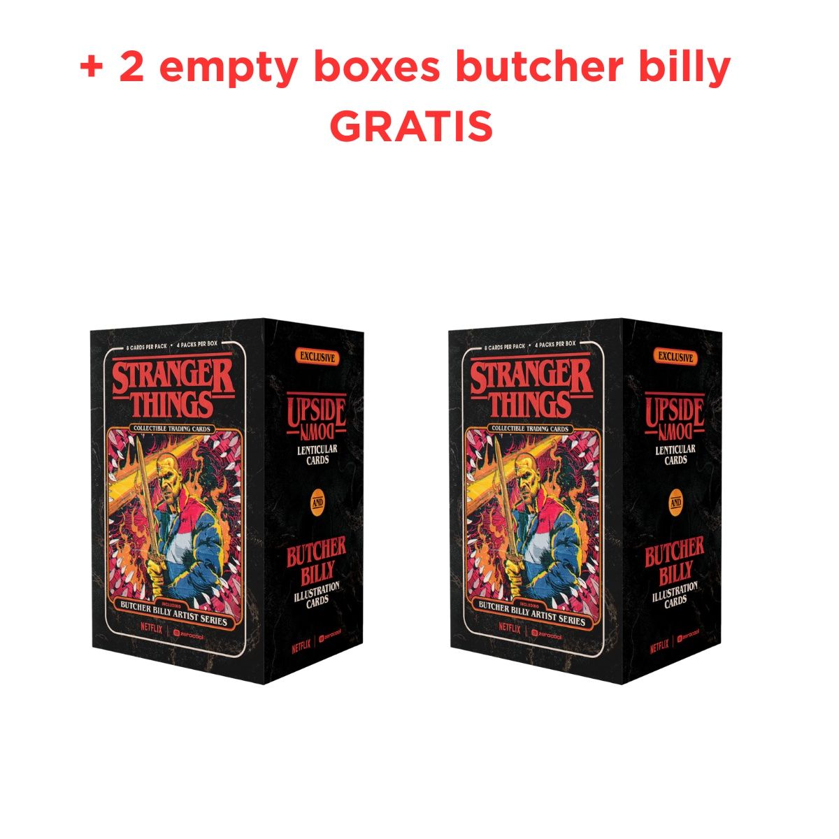 Carte collezionabili: The Butcher Billy Complete Master Set - Stranger Things – Nuovo (secondo la descrizione) da St-Légier-Chiésaz venduto da GemMintCH 5