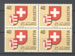 1978, Kanton Jura, Viererblöcke **