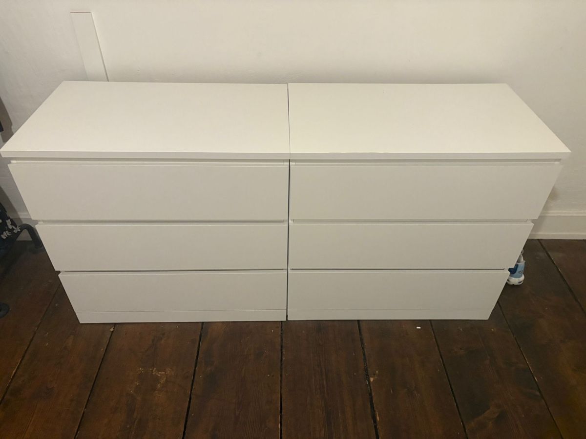 Kommoden: Weisse Malm Kommode IKEA – Gebraucht aus Zürich von jasmin.blue