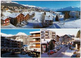 Crans - 3 Bild AK