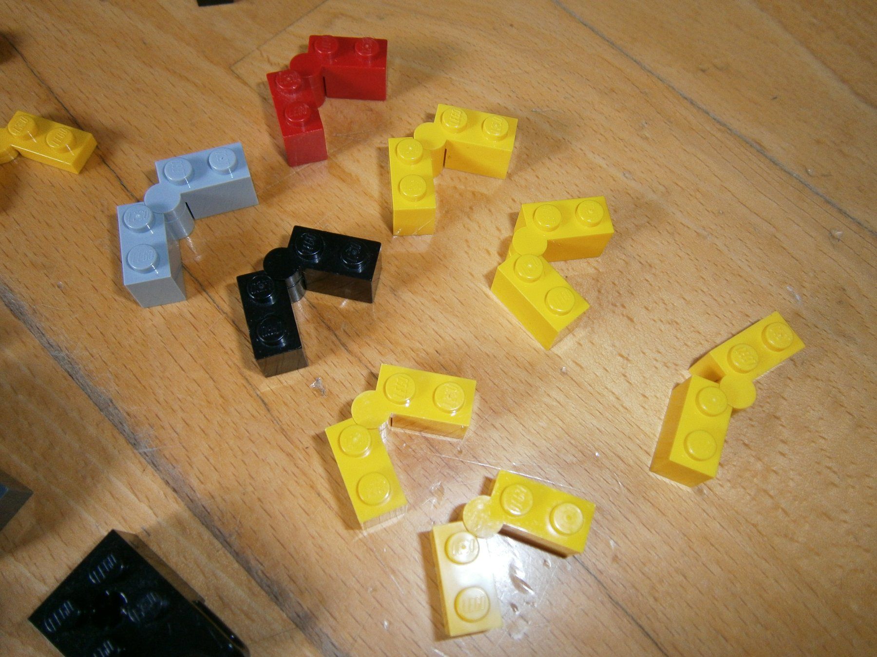 Lego Giocattoli: Lego Scharniere, Anhängerkupplung – Usato da Glarus venduto da swimmy 1