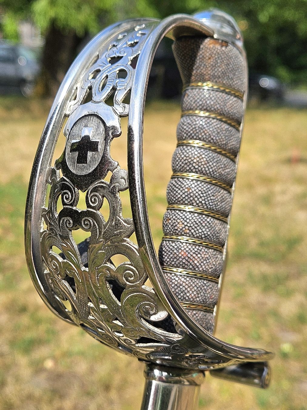 Armi bianche: OFF. SÄBEL mod. 1867 MIT SCHÖR. SCHLAGBAND. – Nuovo (secondo la descrizione) da Maschwanden venduto da OliverM05