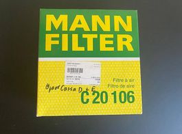 Luftfilter Mann C20106 Neu  