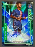 2024-25 Topps Chrome Nuno Mendes auto green /99