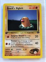 Brock's Diglett 1st Gym Challenge - MINT - ab 1.-