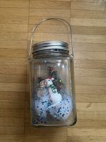 Lanterna decorativa natalizia con pupazzi di neve 🎄⛄