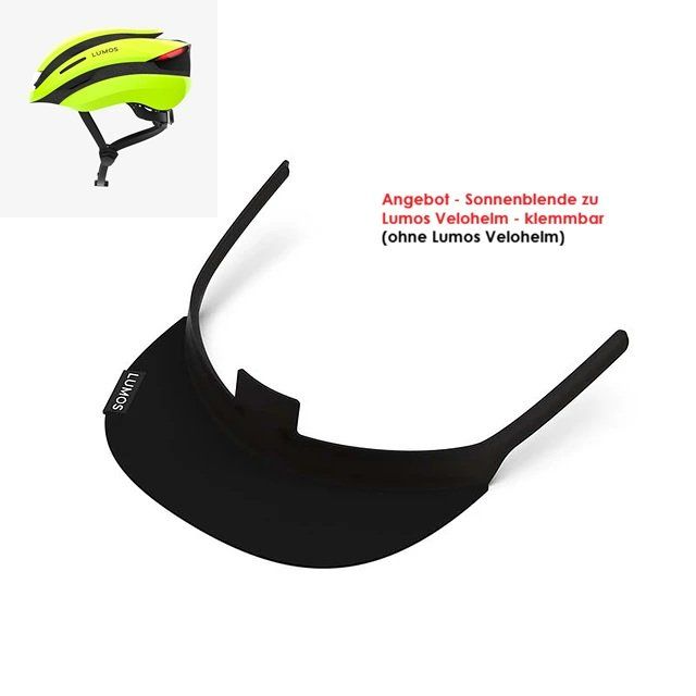 Caschi: Lumos Velohelm - Sonnenblende - "Ultra" und "Ultra MIPS M/L" – Nuovo e nell'imballaggio originale da Wienacht-Tobel venduto da blomstra