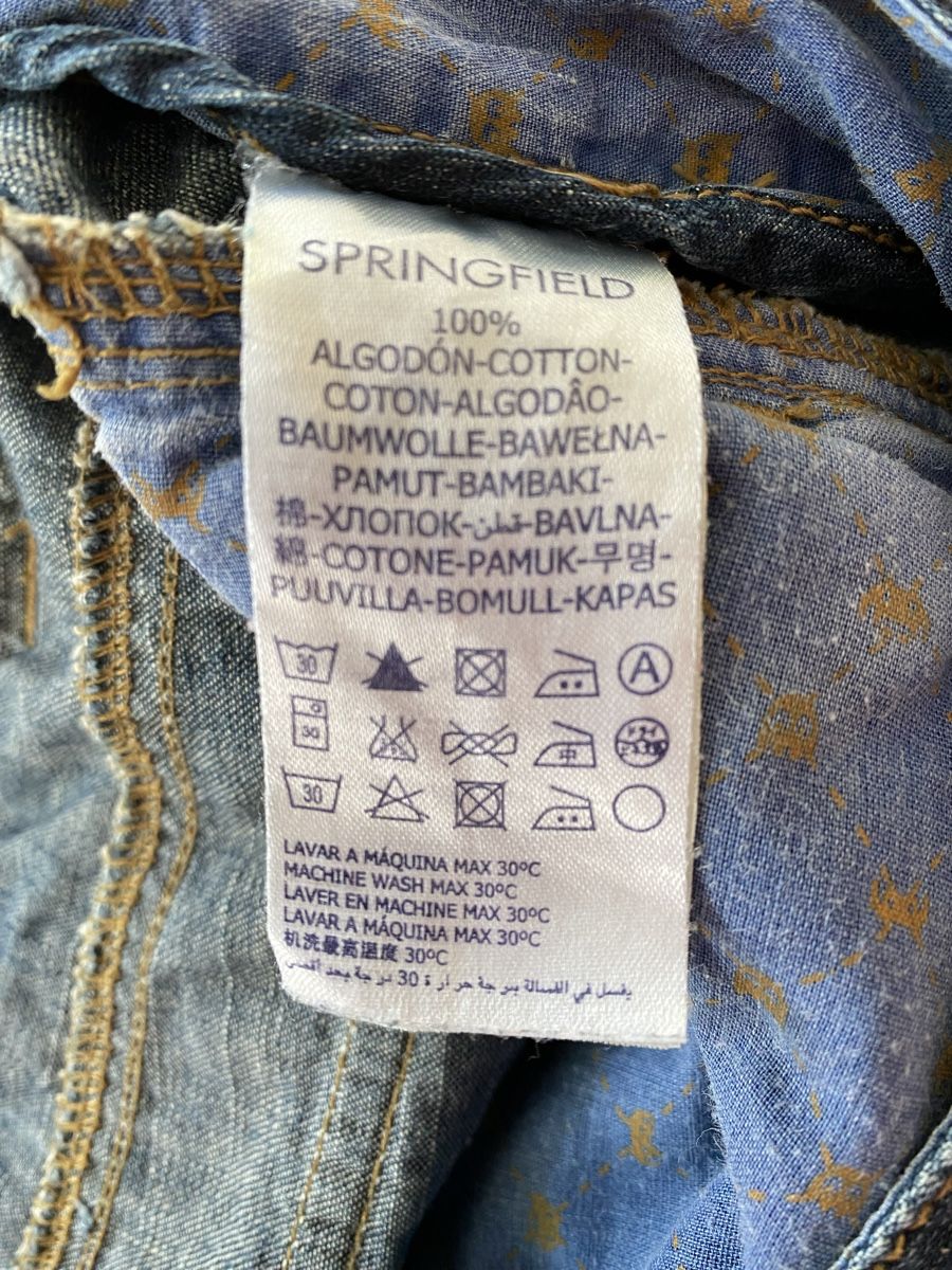 Pantaloni: 3/4 Jeans von Springfield Grösse 40 – Usato da Lachen/SZ venduto da Flower2 4