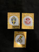 3 Panini WM 2026 Sticker Schweden Tunesien Ghana