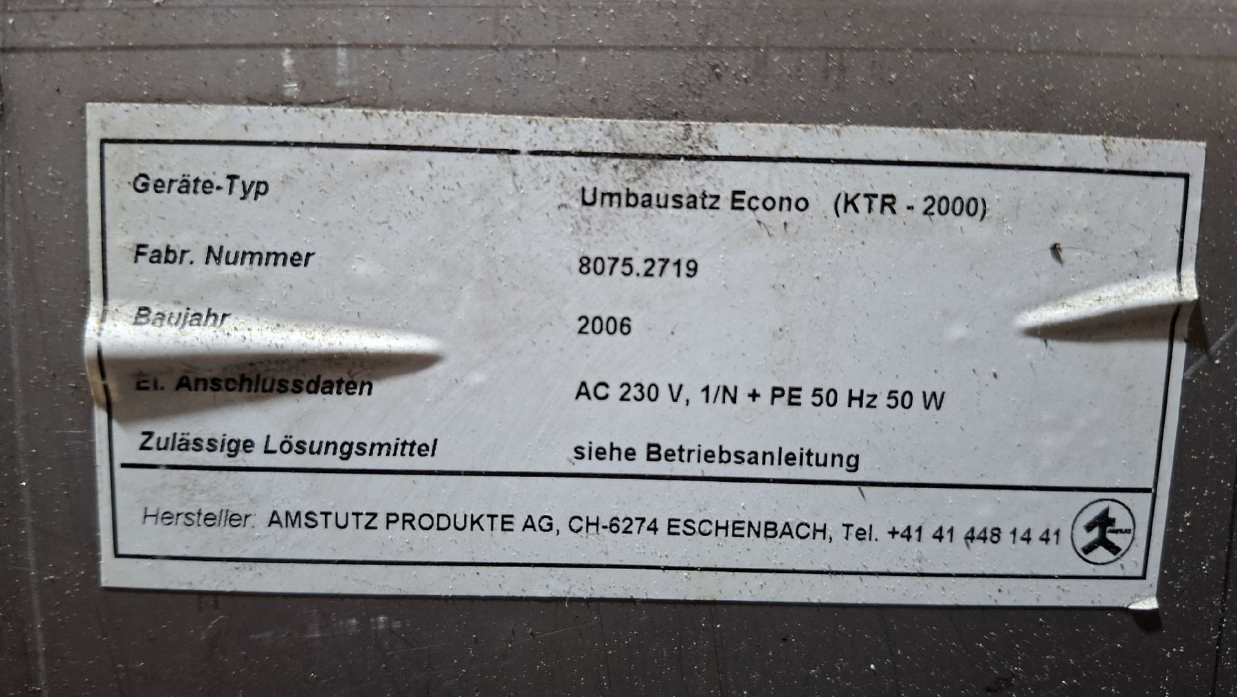 Tutti gli attrezzi: Kleinteilereiniger Amstutz – Usato da Seftigen venduto da 9-10-100-77 3
