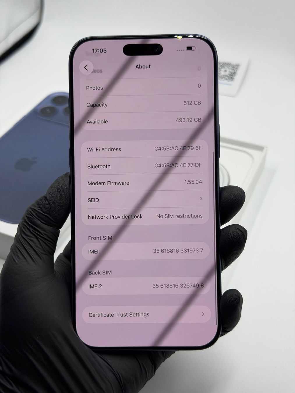 Apple Telefoni cellulari / Smartphones: Apple iPhone 17 Pro Max - 512 GB | Wie neu – Nuovo (secondo la descrizione) da Campocologno venduto da ReplaceHub 7