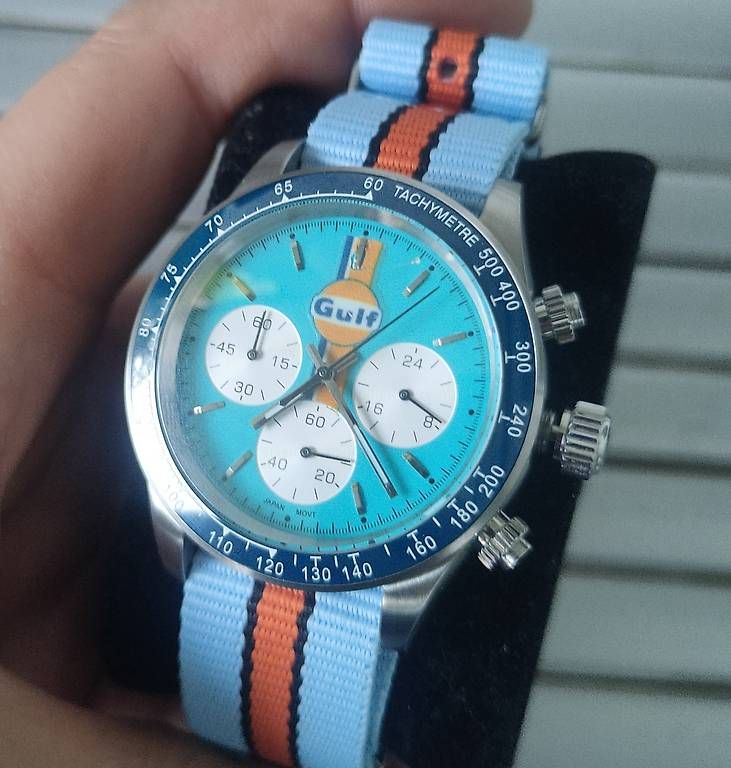 Orologi: Chronographenuhr, Gulf Edition, 40 mm – Usato da Zürich venduto da Orkageta 1