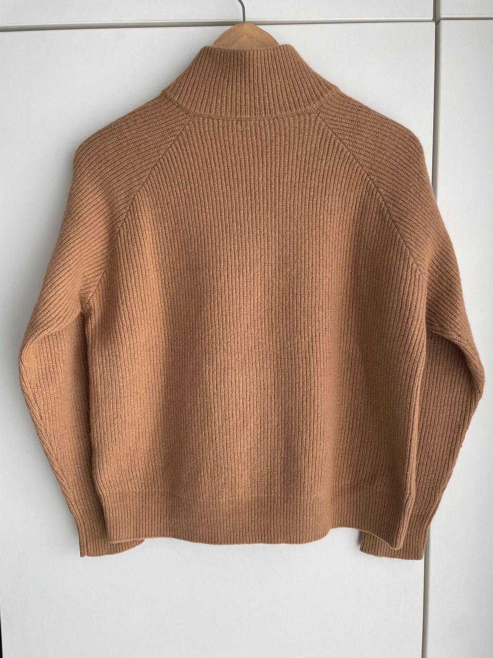 Maglioni & Felpe: Pull col zippé camionneur camel en maille côtelée SET – Usato da Gilly venduto da FlorenceGill 1