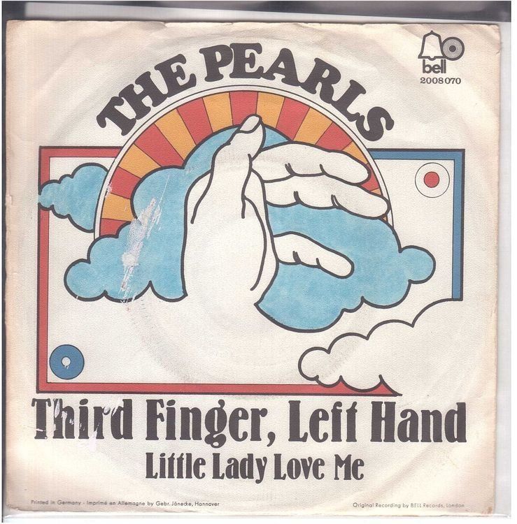 Dischi in vinile: The Pearls --  Third finger left hand  Single7 – Usato da Rheinau venduto da asteng
