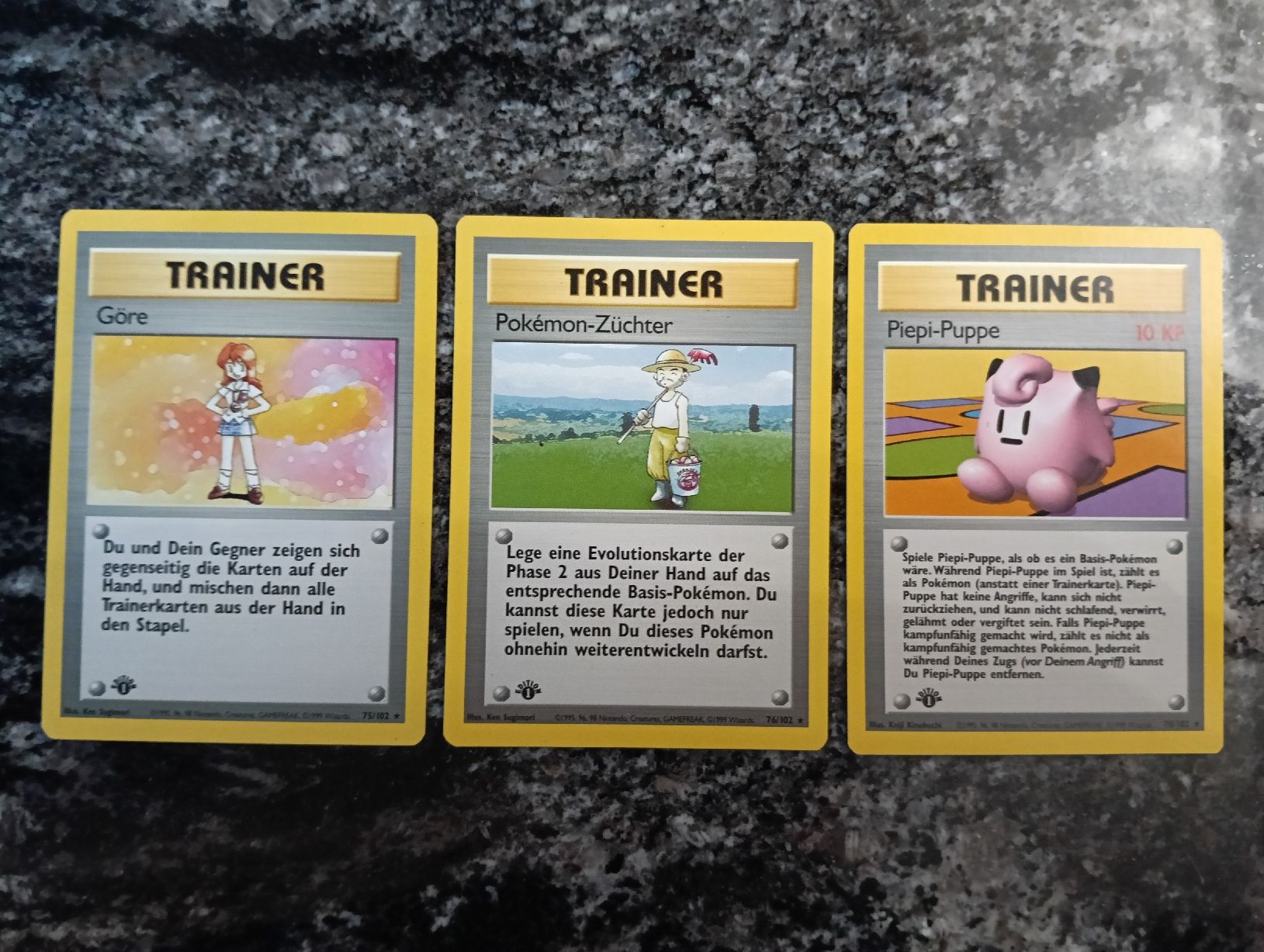Pokémon Carte collezionabili: Pokemon  Base Set  1 Edition Trainer Karten rar – Usato da LEUZIGEN venduto da mic_sdh5