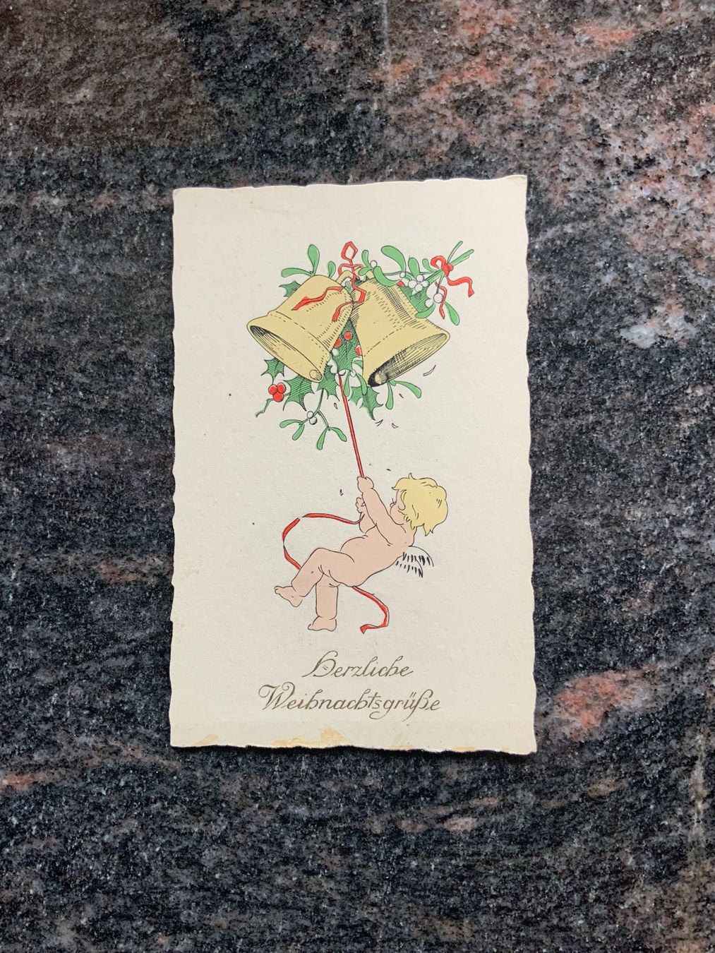 Cartoline postali: Ansichtskarte Weihnacht, ungelaufen – Usato da Vellerat venduto da joromaur