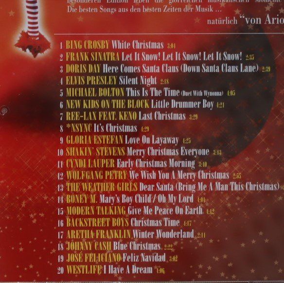 CD: Various – Super 20 Christmas Rock Pop – Usato da Luzern venduto da CONTENTI 2