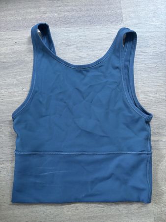 Sport Top Lululemon Petrol/ blau Grösse 6 