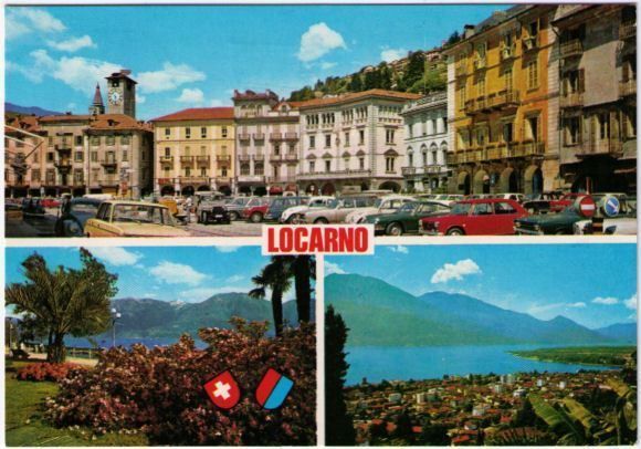 Cartoline postali: Locarno - 3 Bild AK – Usato da Binningen venduto da Mountainrider