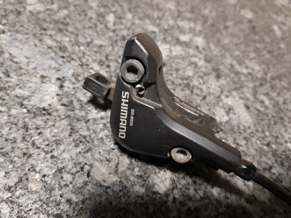 Shimano Pezzi di ricambio: Nr.19 Shimano Deore BL-M535-BR Hydraulik Scheibenbremssystem – Usato da Bern venduto da Occasions2025 2